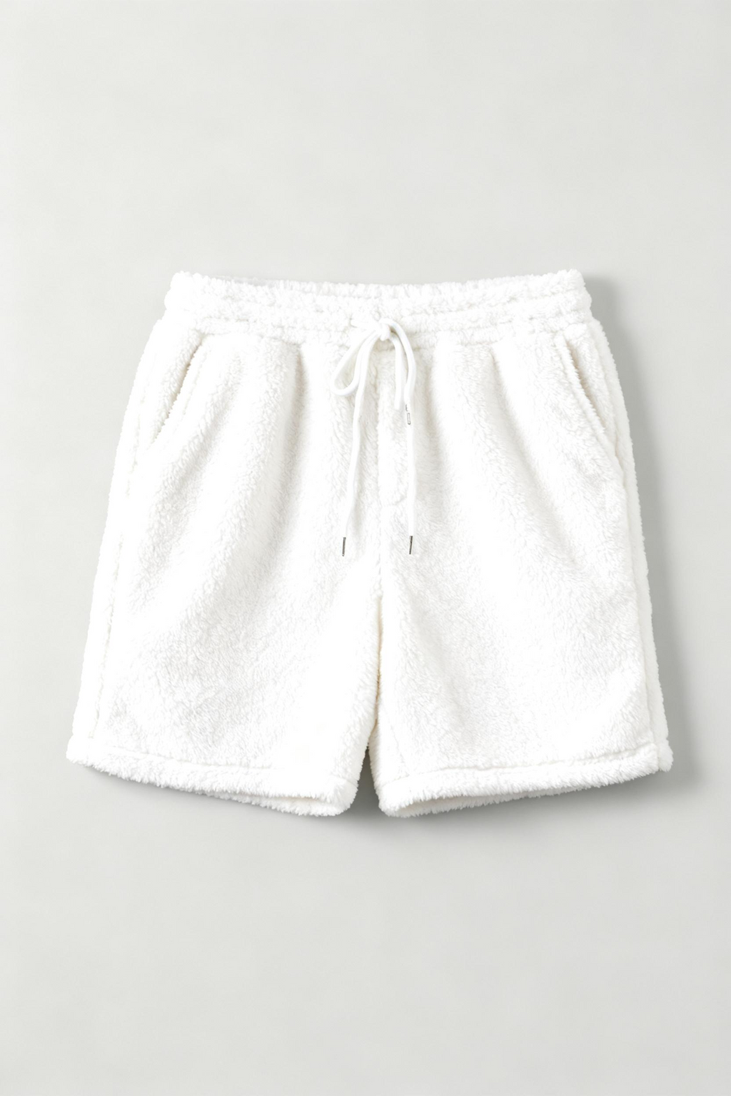 Men's Plush Casual Shorts - Luxurious Comfort & Effortless Style for Leisure Days