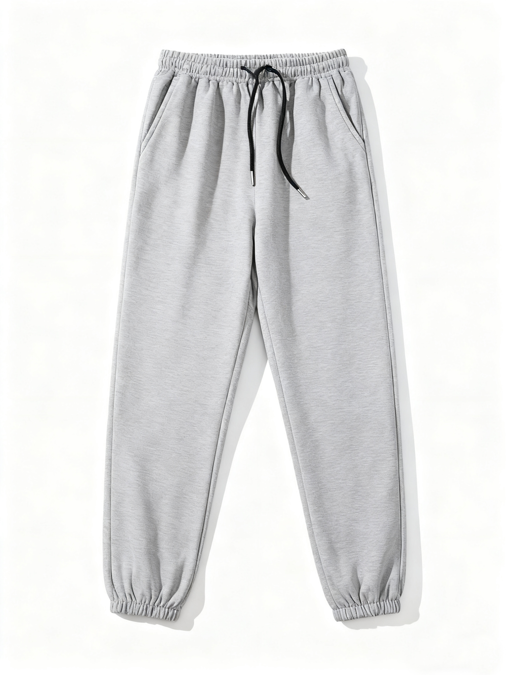 Men's Black & Gray Casual Loungewear Set - Effortless Style & Cozy Comfort for Everyday Wear