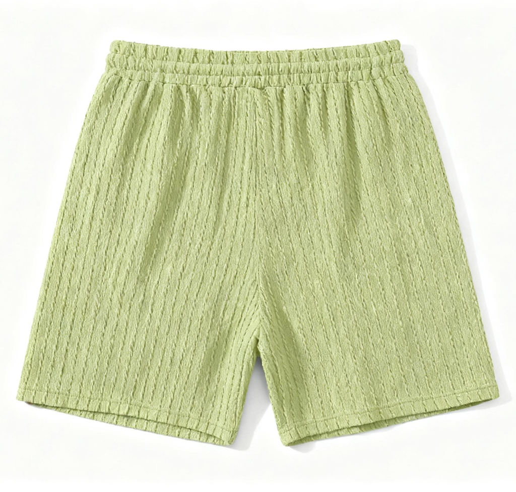 Men's Textured Casual Shorts: Elevated Comfort & Stylish Versatility for Summer Days