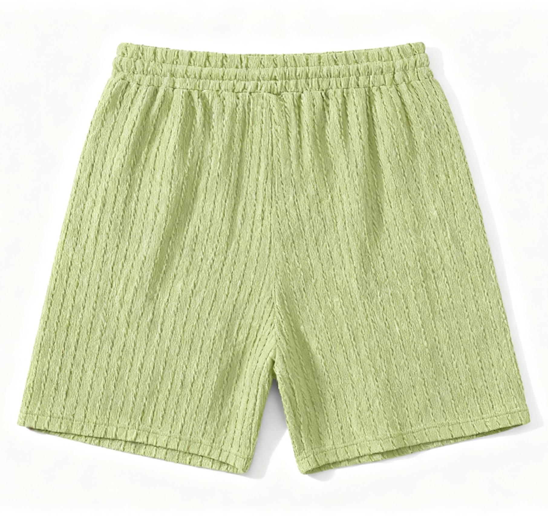 Men's Textured Casual Shorts: Elevated Comfort & Stylish Versatility for Summer Days