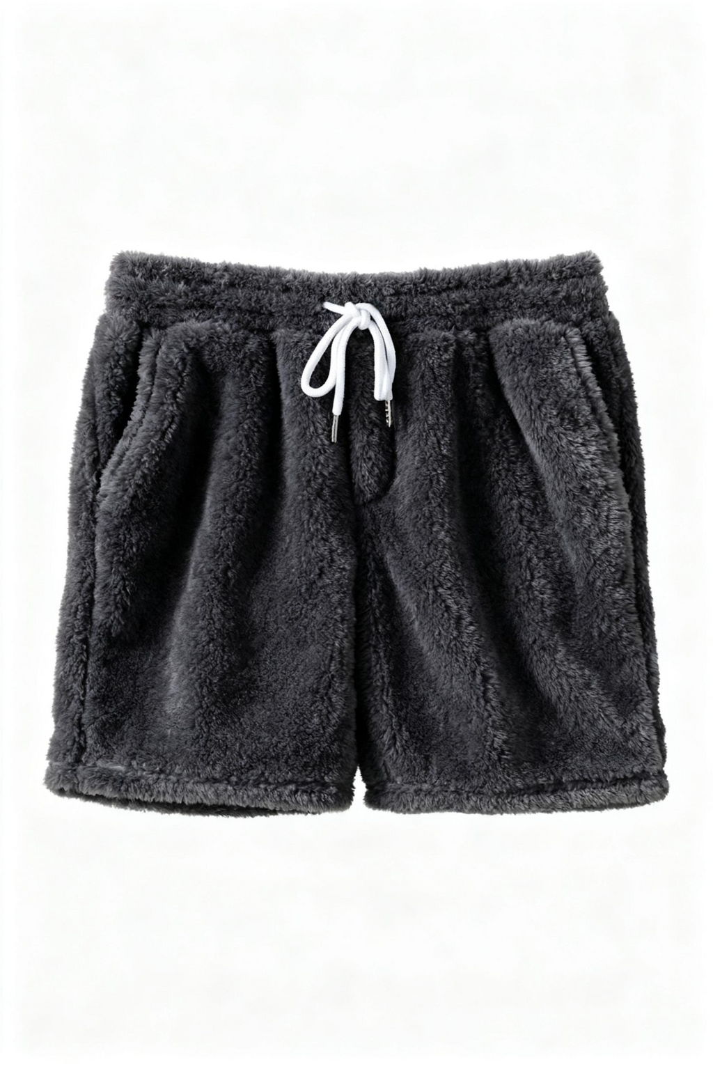 Men's Plush Casual Shorts – Embrace Cozy Comfort with Street-Style Flair
