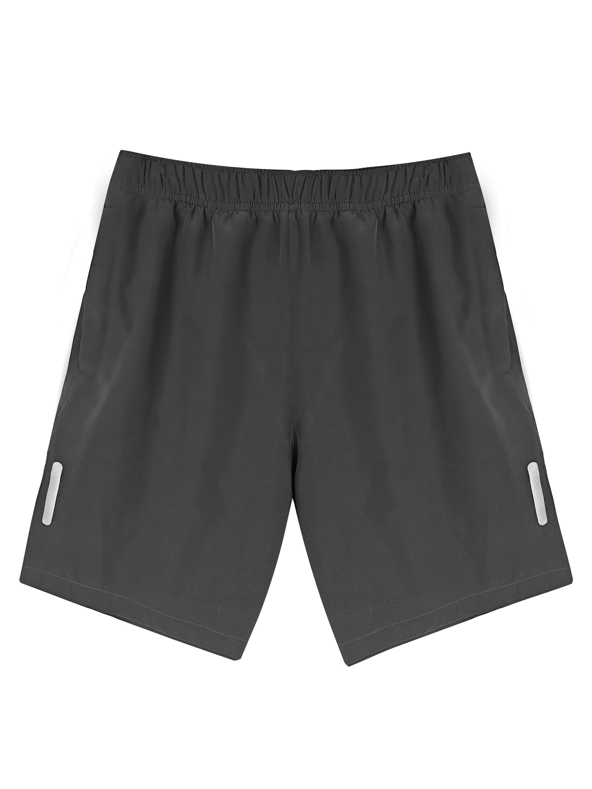 Men's Lightweight Athletic Shorts - 95% Polyester 5% Spandex Quick - Dry Running Shorts with Reflective Details