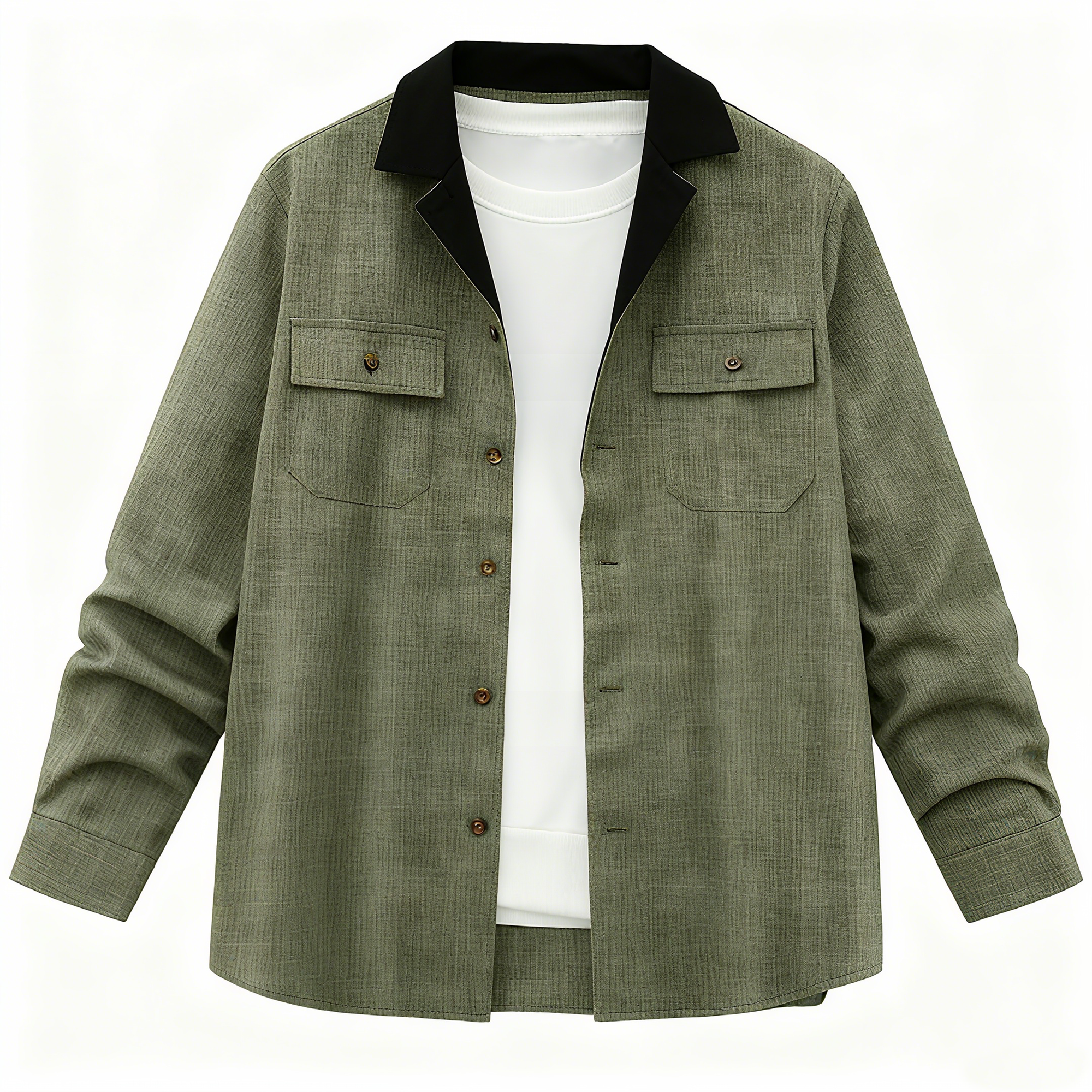 Men's Casual Outfit Set - Shirt & Pants Combo for Effortless Style & Comfort