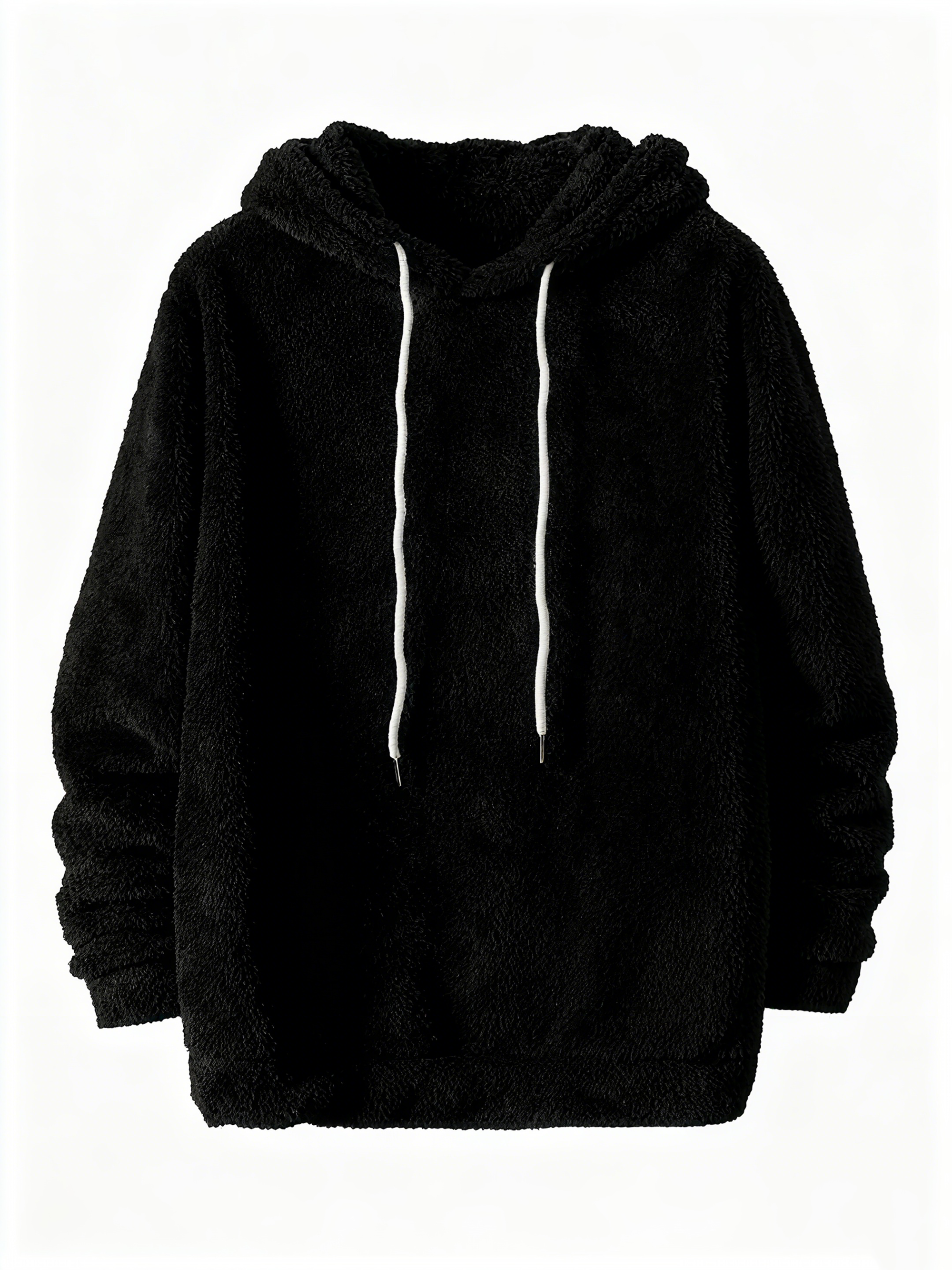 Men's Plush Fleece Hoodie: Redefine Comfort & Street Style with This Must-Have Wardrobe Essential