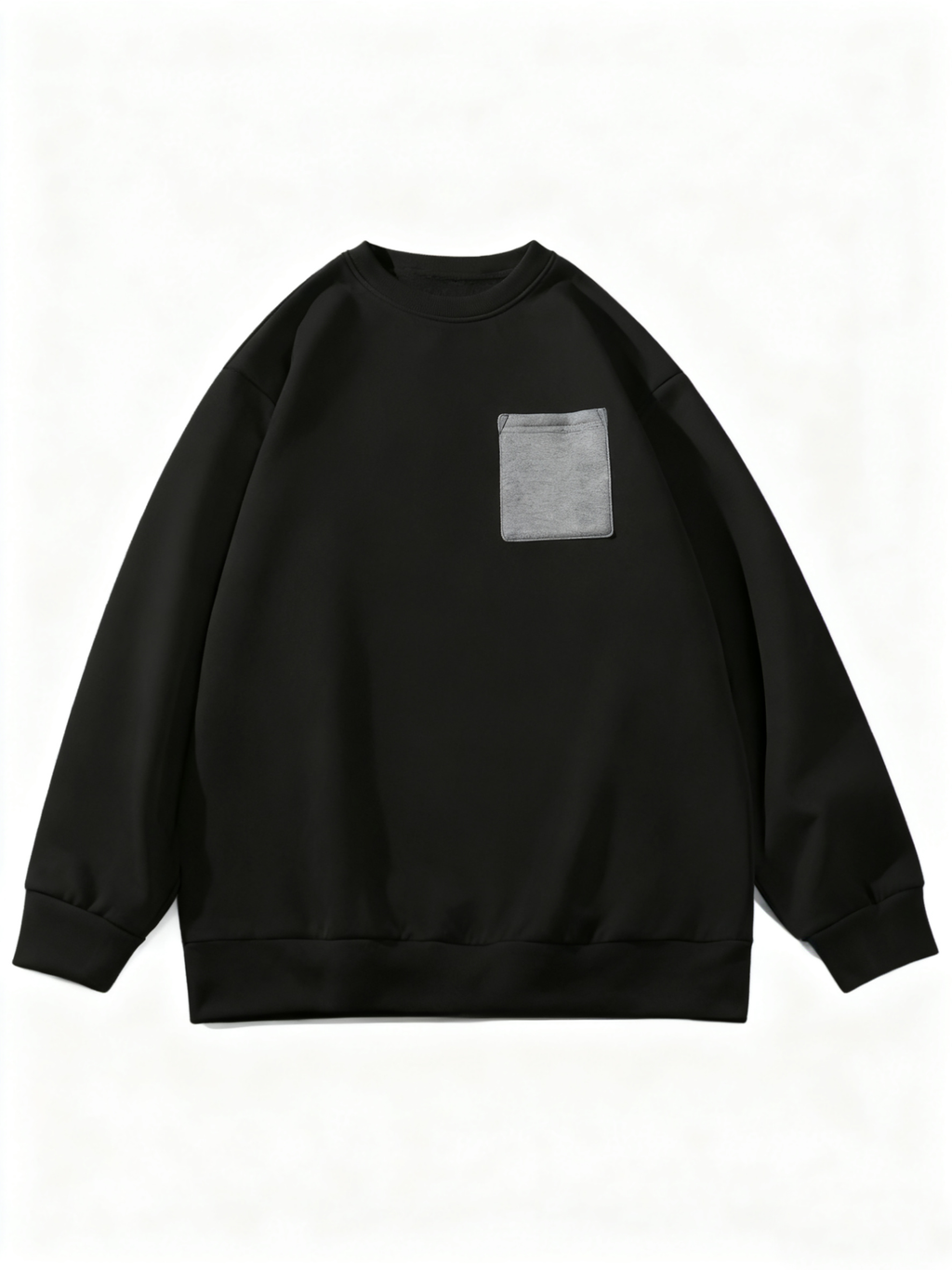 Men's Black & Gray Casual Loungewear Set - Effortless Style & Cozy Comfort for Everyday Wear