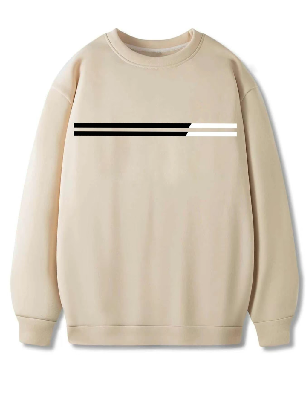 Men's Casual Crew Neck Sweatshirt: Elevate Your Daily Look with Modern Style & Cozy Comfort