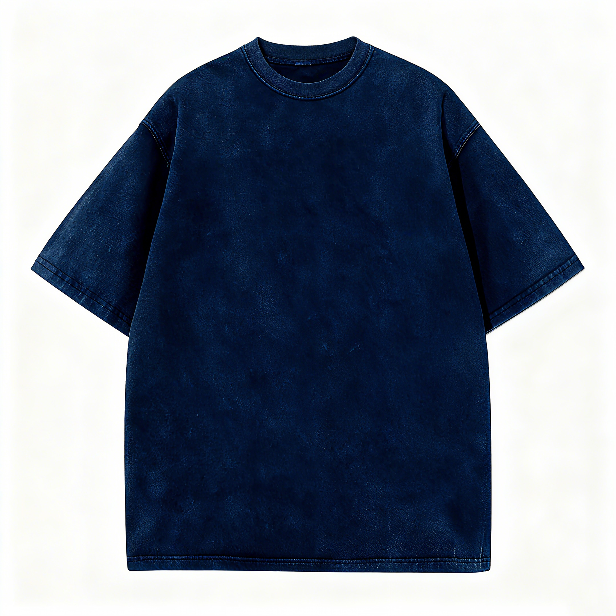 Vintage Washed Navy Oversized T-Shirt: Retro Aesthetic & Laid-Back Streetwear Vibes