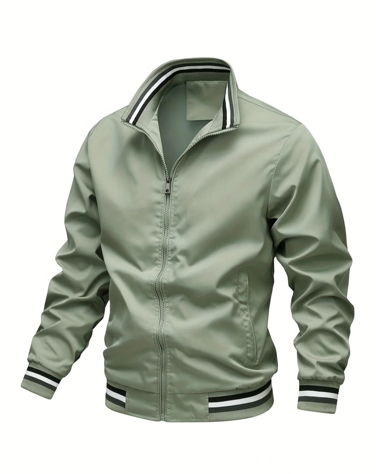 Men's Sport Bomber Jacket: Stylish, Functional & Versatile for Workouts, Urban Commutes & Casual Lifestyles