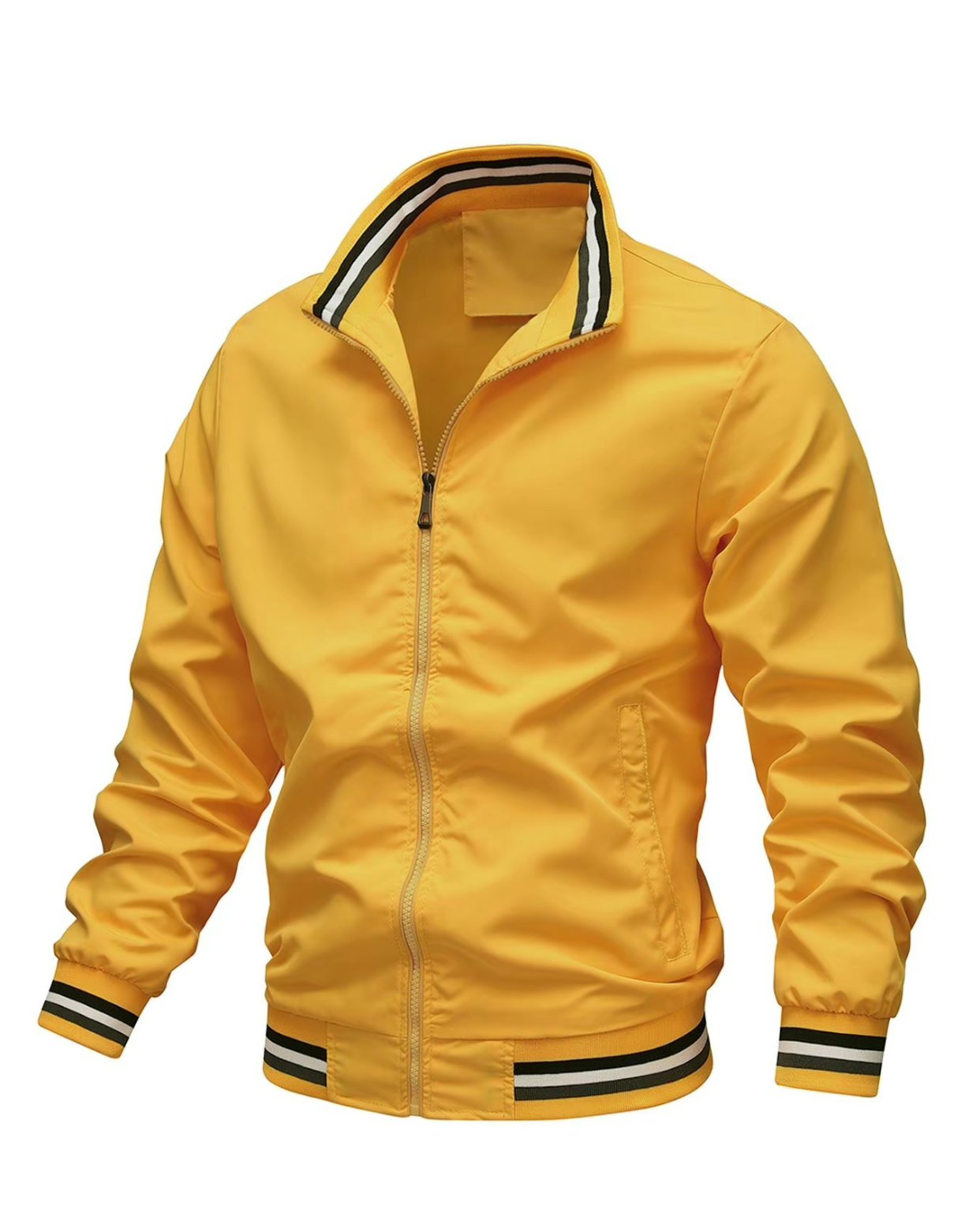 Men's Retro Sporty Track Jacket – Amplify Your Athletic & Street Style with Bold Design