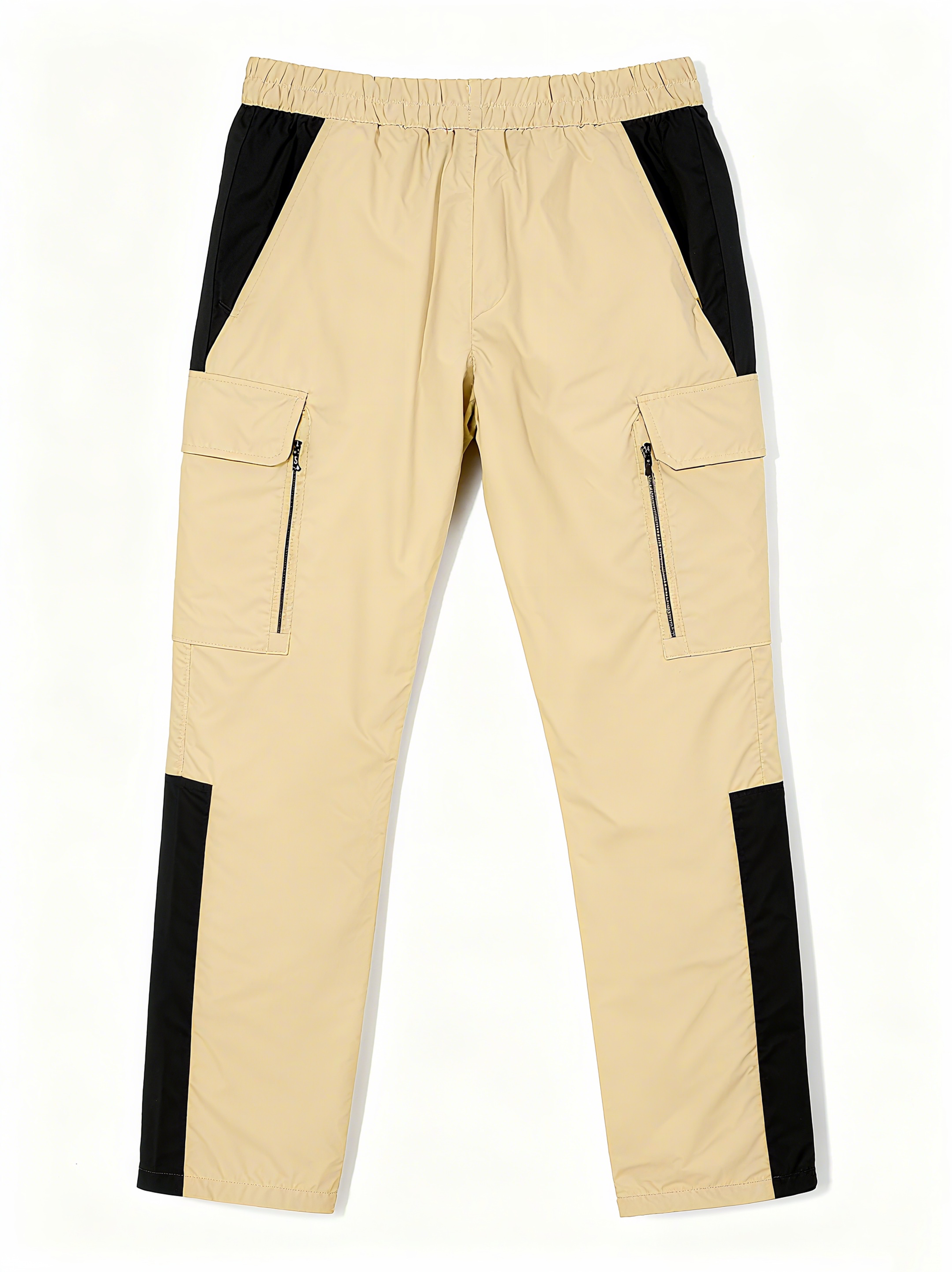 Men's Color-Block Cargo Pants - Urban Utility & Fashion-Forward Style for Adventure & Daily Wear