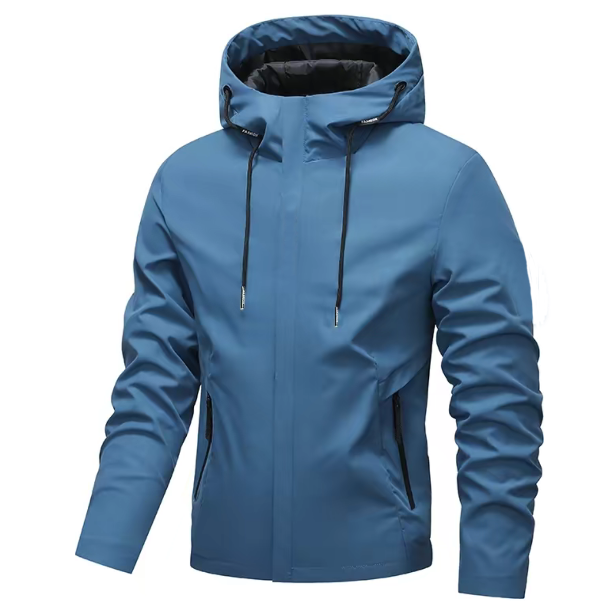 Men's Waterproof Hiking Jacket - Outdoor Adventure & Urban Commute Essential with Hooded Design