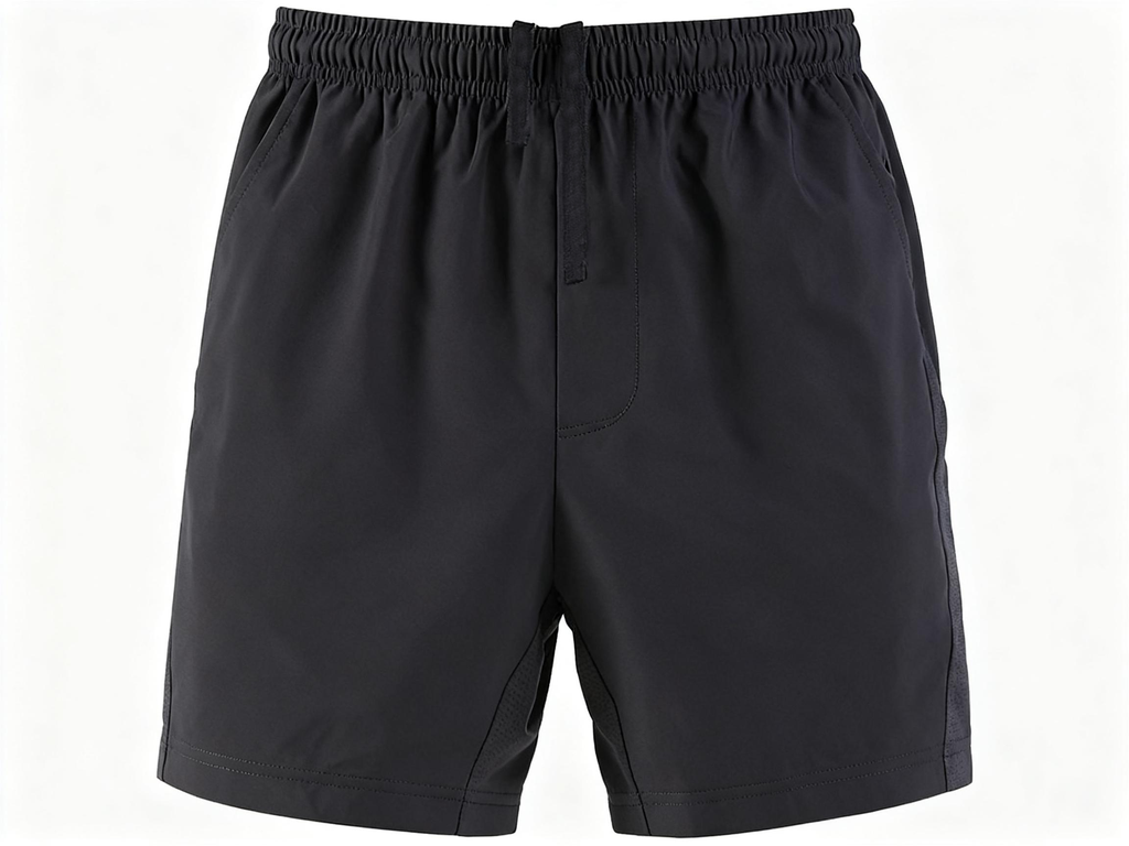 Men's Black Athletic Shorts - Your Go-To for Performance & Style