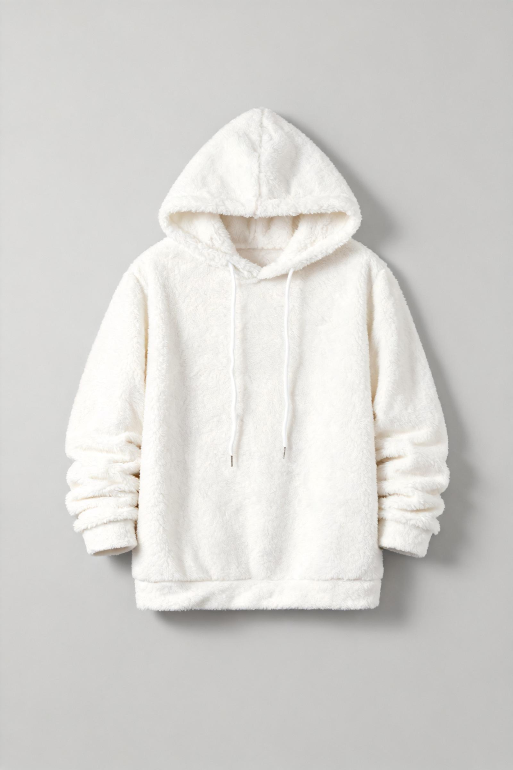 Men's Plush Fleece Hoodie – Embrace Cloud-Like Comfort with Street-Ready Style