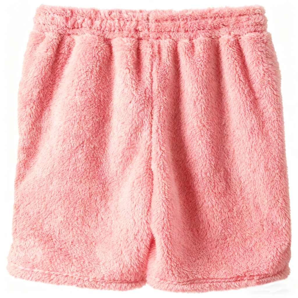 Men's Plush Casual Shorts: Ultra-Soft, Stylish & Cozy for Lounging, Home Relaxation & Leisure Outings