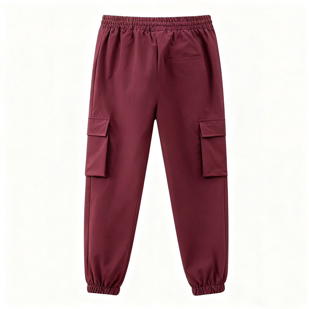Men's Burgundy Utility Set: The Ultimate Fusion of Casual Style, Functionality, and Versatility