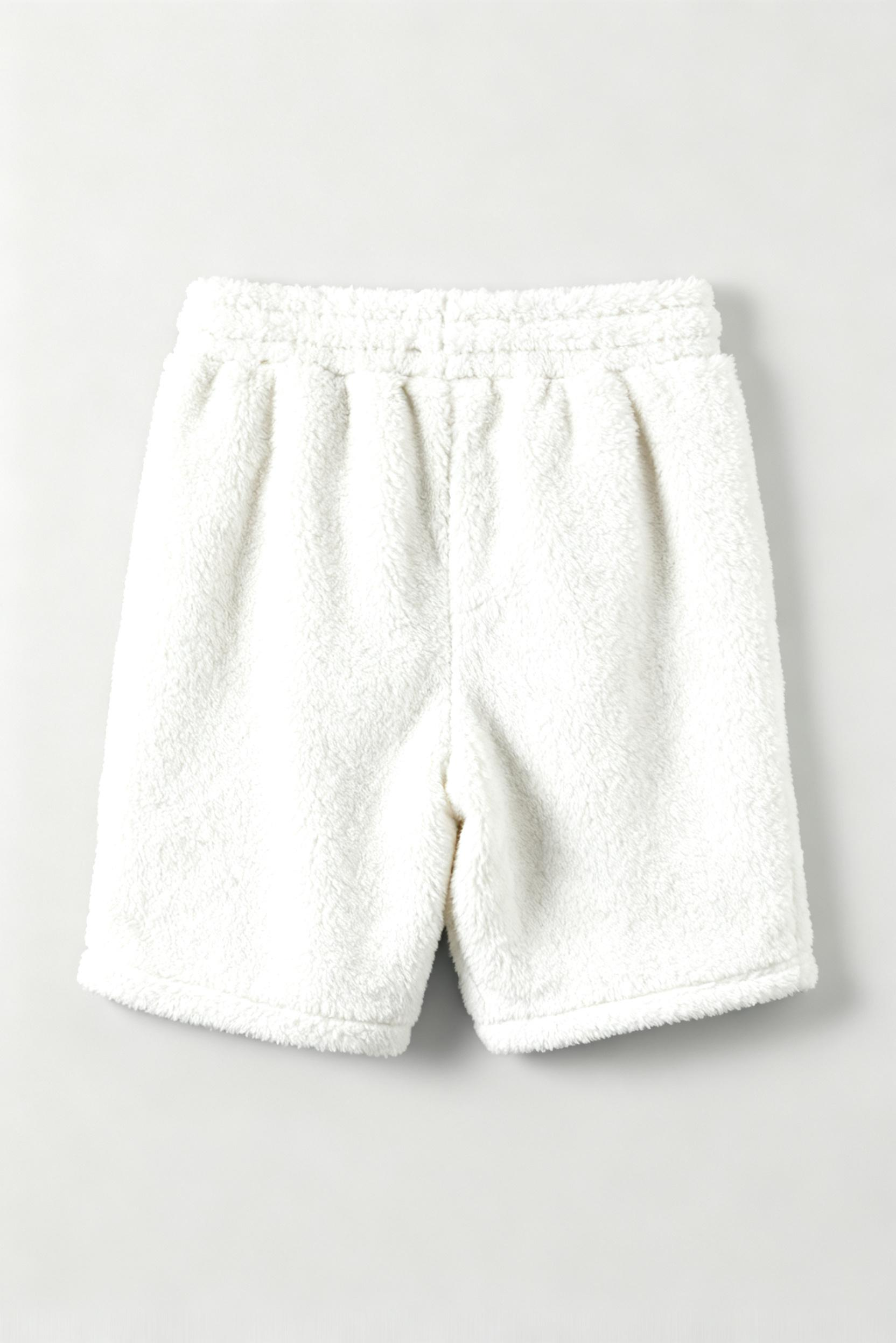 Men's Plush Casual Shorts - Luxurious Comfort & Effortless Style for Leisure Days