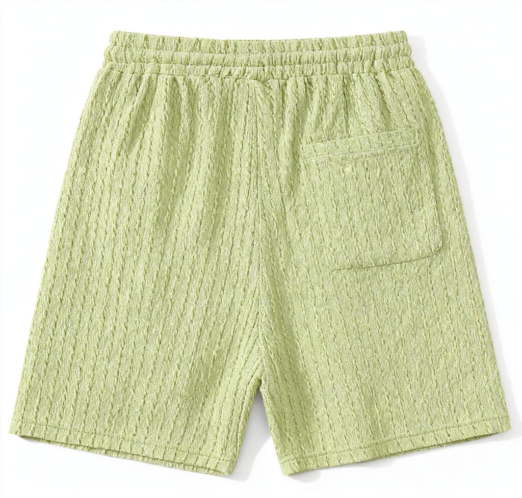 Men's Textured Casual Shorts: Elevated Comfort & Stylish Versatility for Summer Days