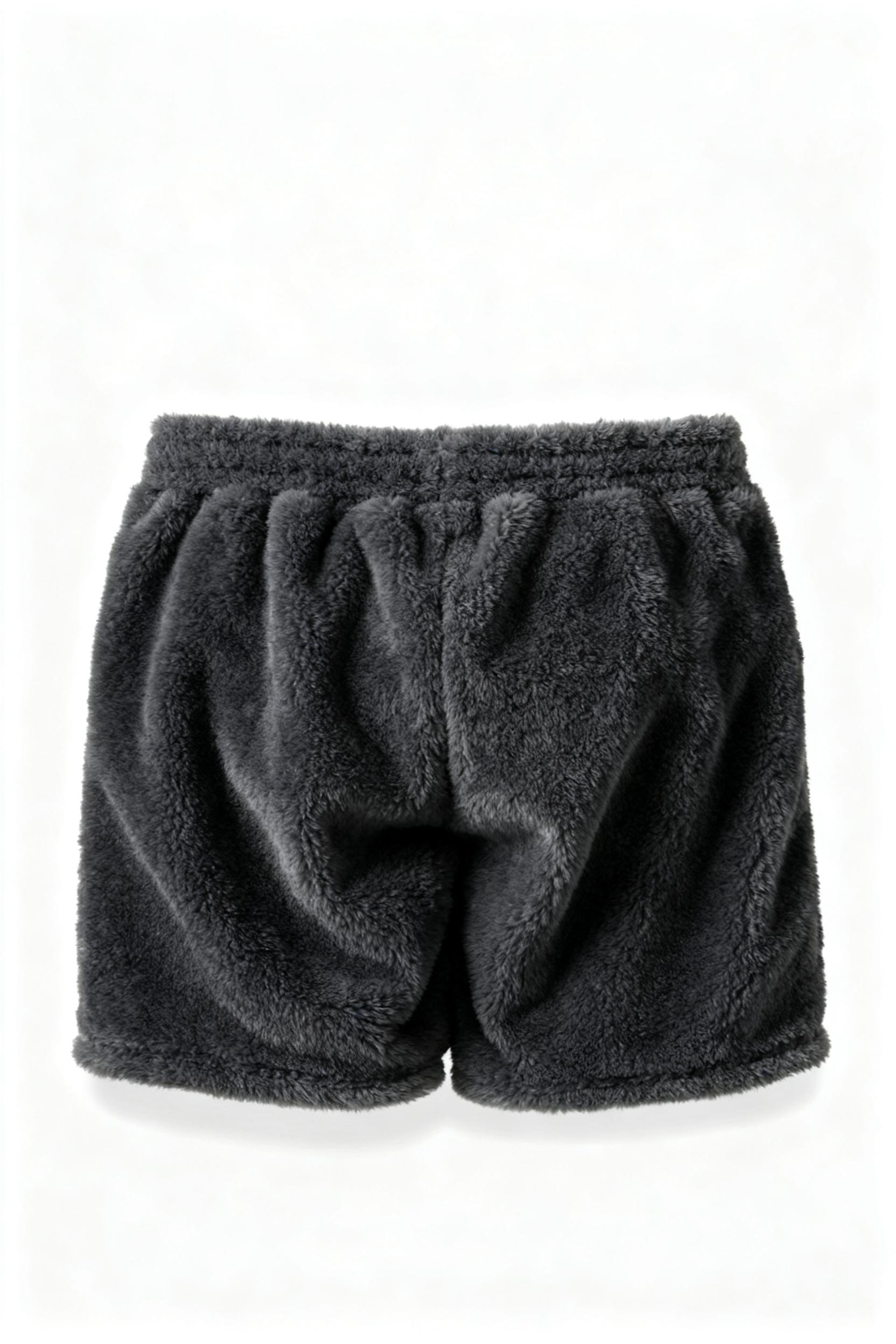 Men's Plush Casual Shorts – Embrace Cozy Comfort with Street-Style Flair