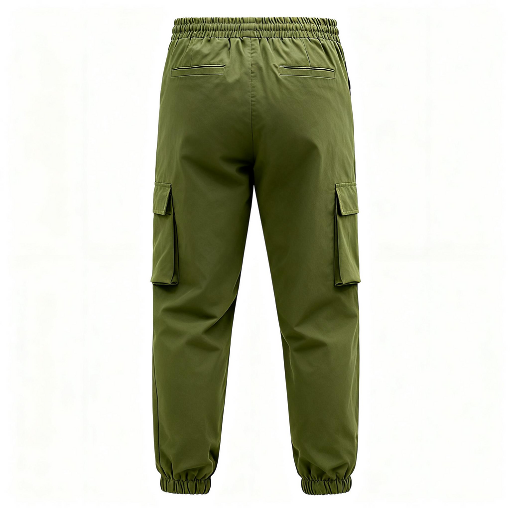 Men's Cargo Style Casual Set - Jacket & Pants for Urban Adventure & Laid-Back Elegance