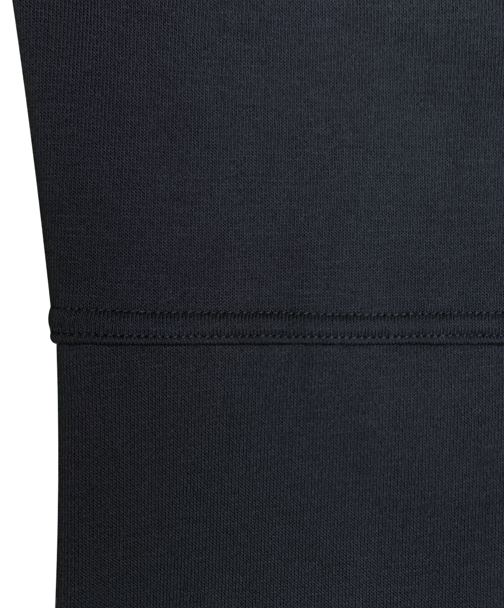 Men's Black Polyester Straight-Leg Sweatpants - Elastic Waist Casual Lounge Pants