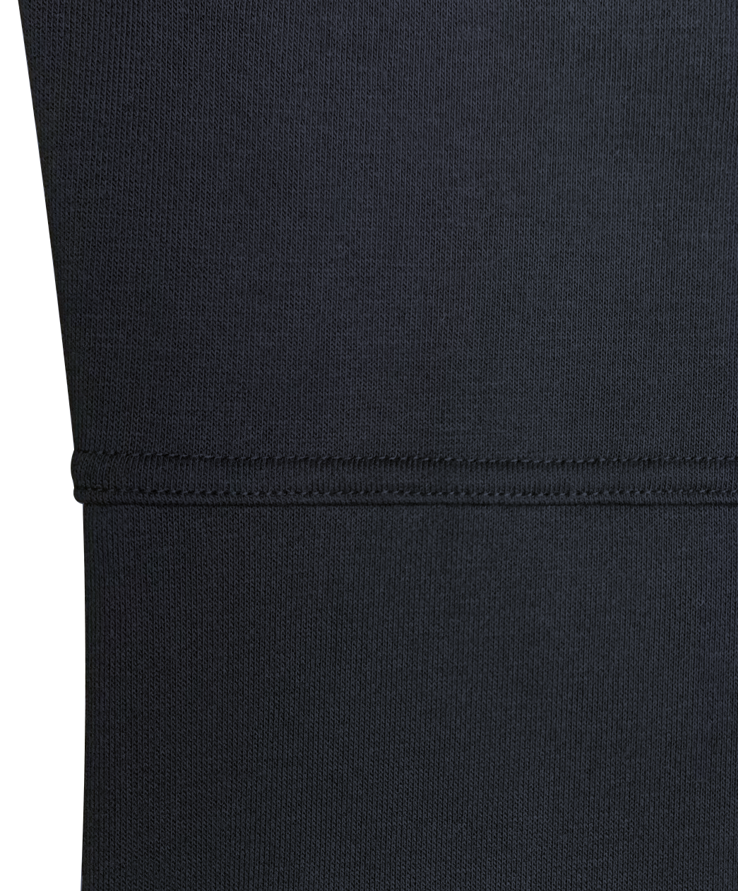 Men's Black Polyester Straight-Leg Sweatpants - Elastic Waist Casual Lounge Pants