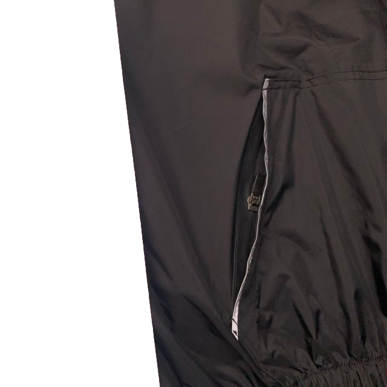 Men’s 100% Polyester Sauna Sweat Jacket - Long - Sleeve Heat - Trapping Workout Top with Pockets