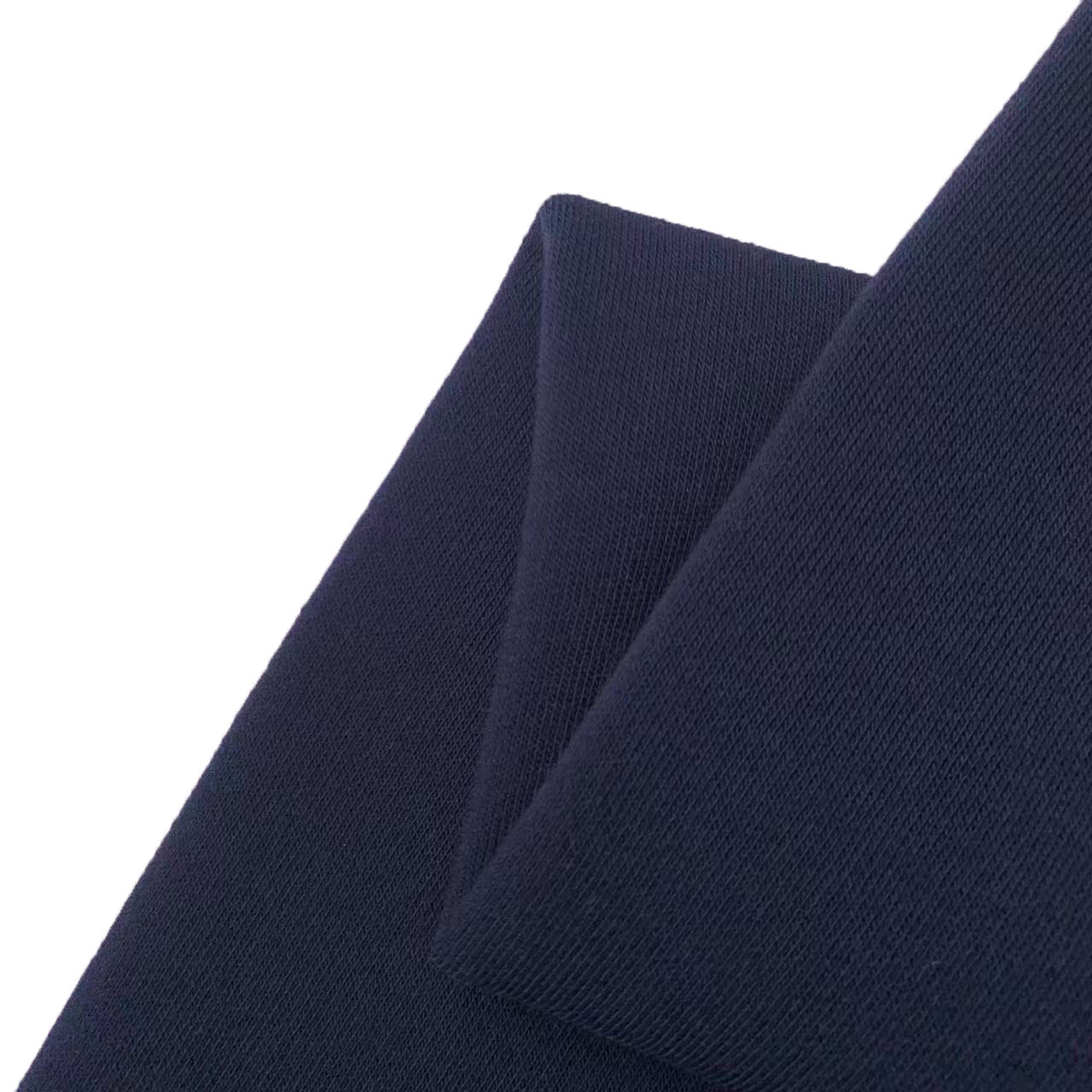 Men’s Half - Zip Hoodie - 100% Polyester Navy Blue Casual Long - Sleeve Pullover
