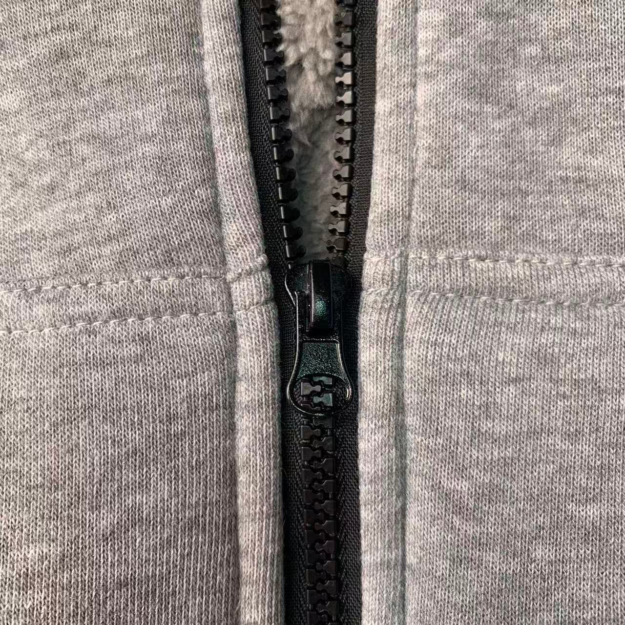 Men’s 100% Polyester Full - Zip Hoodie, Lightweight & Durable Sweatshirt with Kangaroo Pockets