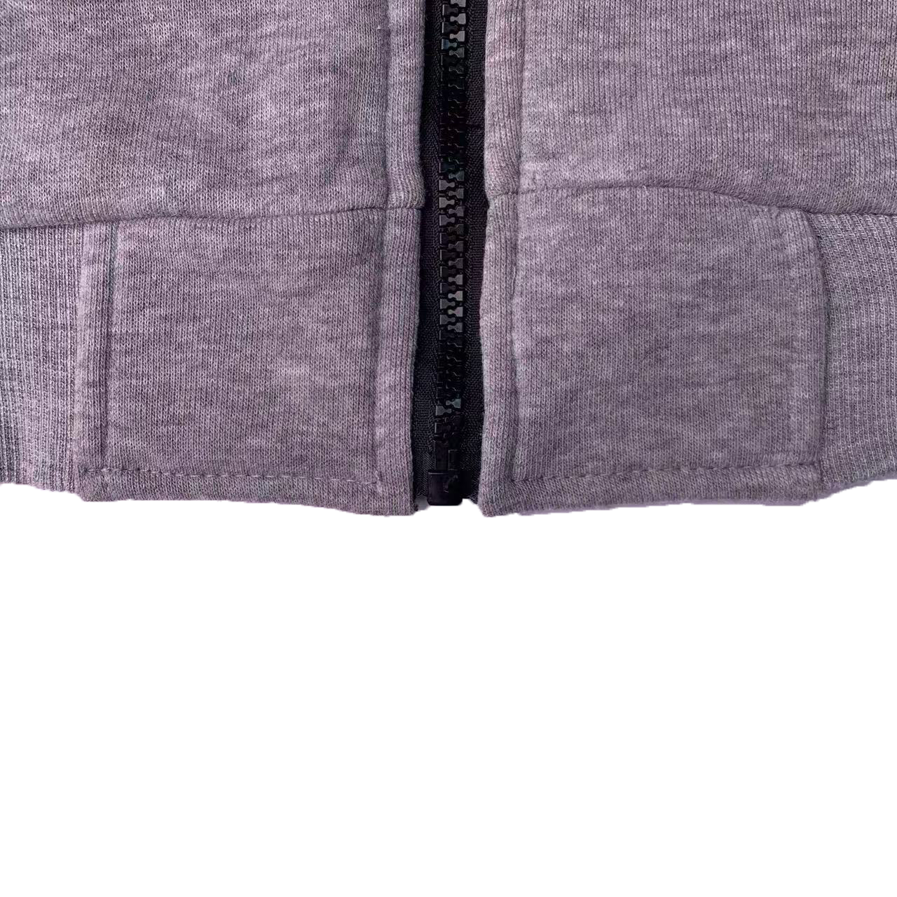 Men’s 100% Polyester Full - Zip Hoodie, Lightweight & Durable Sweatshirt with Kangaroo Pockets