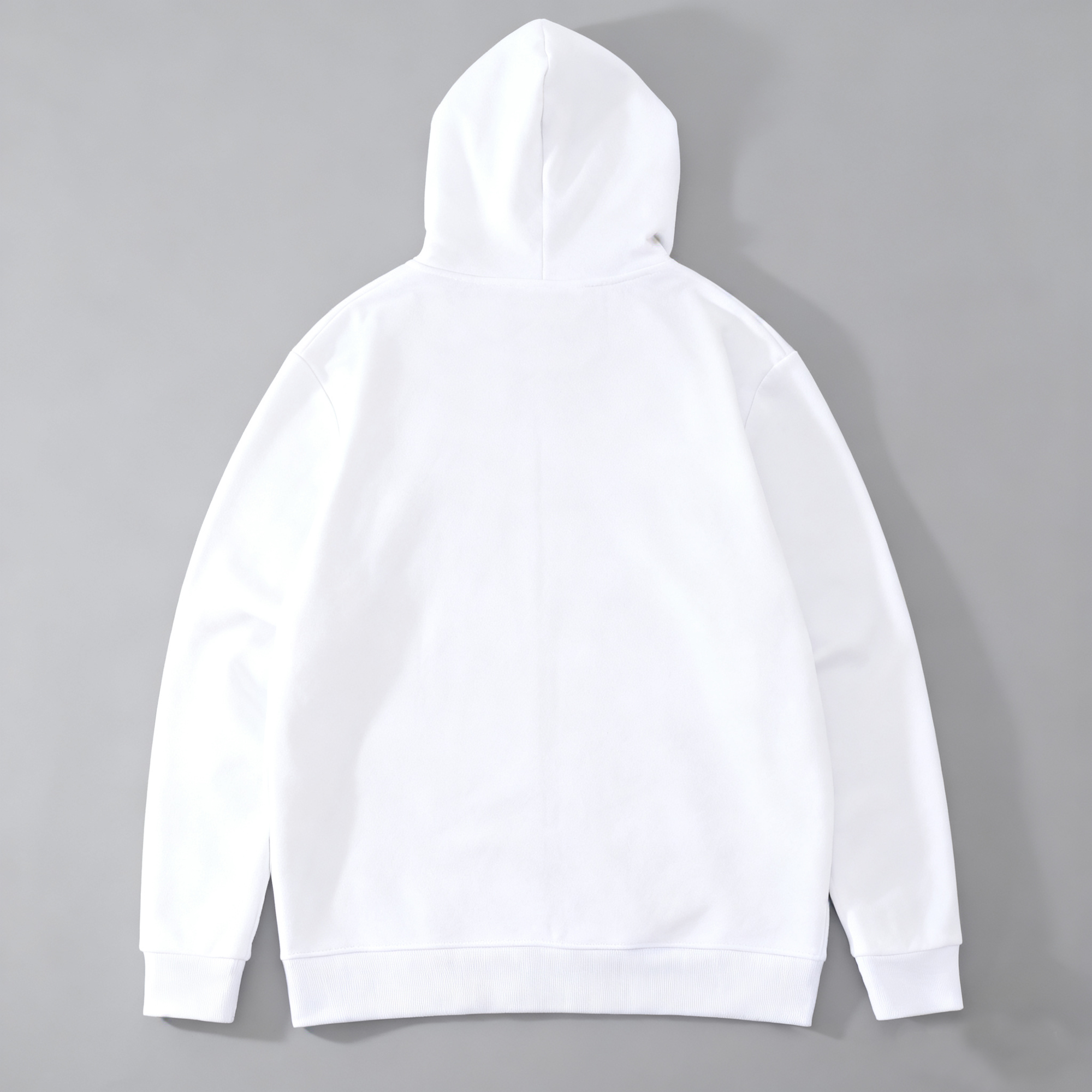 Men's Classic White Hoodie - Timeless Comfort & Versatility for Every Occasion