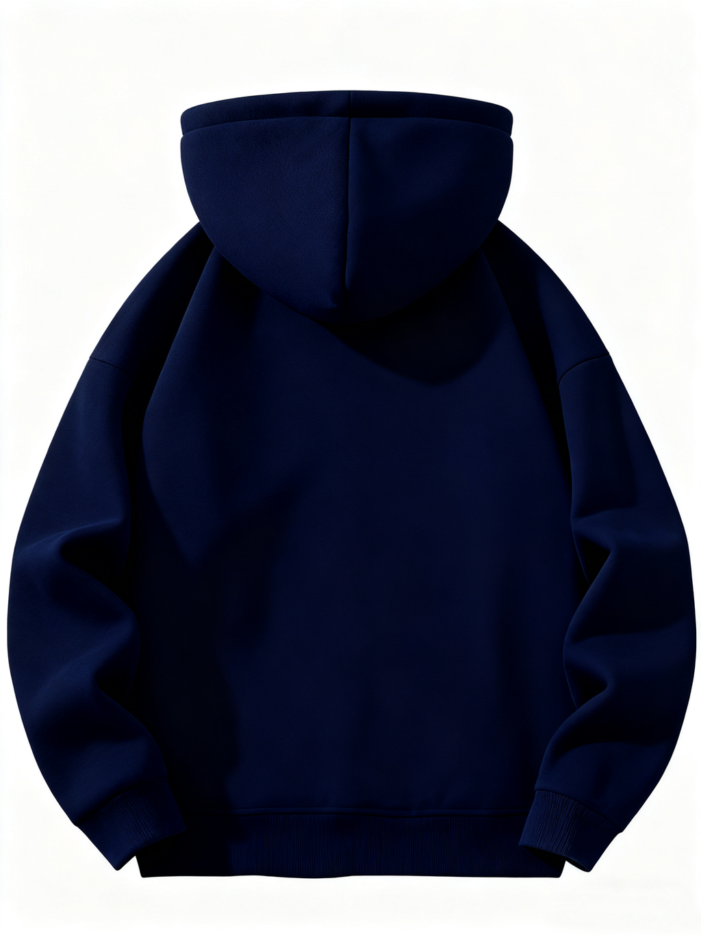 Men's Navy Half-Zip Hoodie - The Perfect Fusion of Casual Comfort & Modern Style