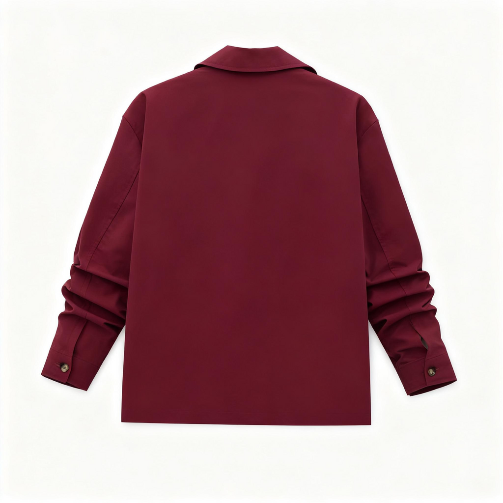 Men's Burgundy Utility Set: The Ultimate Fusion of Casual Style, Functionality, and Versatility