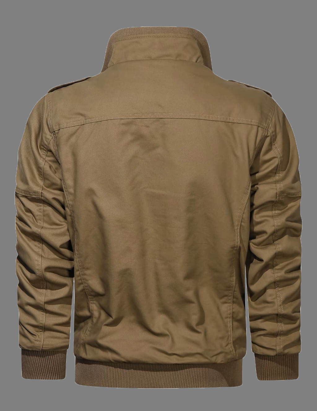 Men's Tactical Style Fleece-Lined Jacket - Rugged Elegance & Cozy Warmth for Outdoor & Urban Adventures