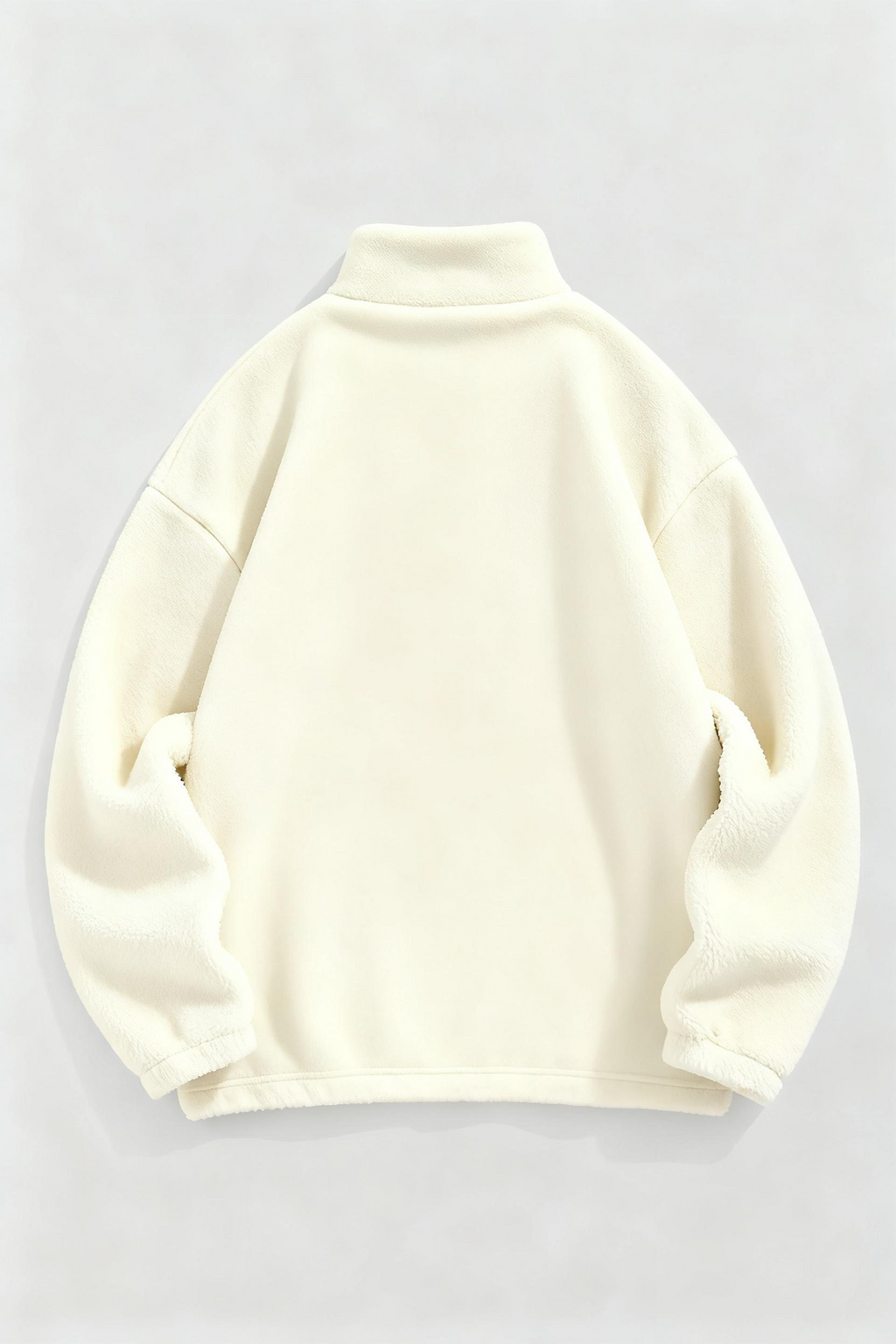 Men's Plush Half-Zip Sweatshirt – Embrace Cozy Comfort with Modern Street Style