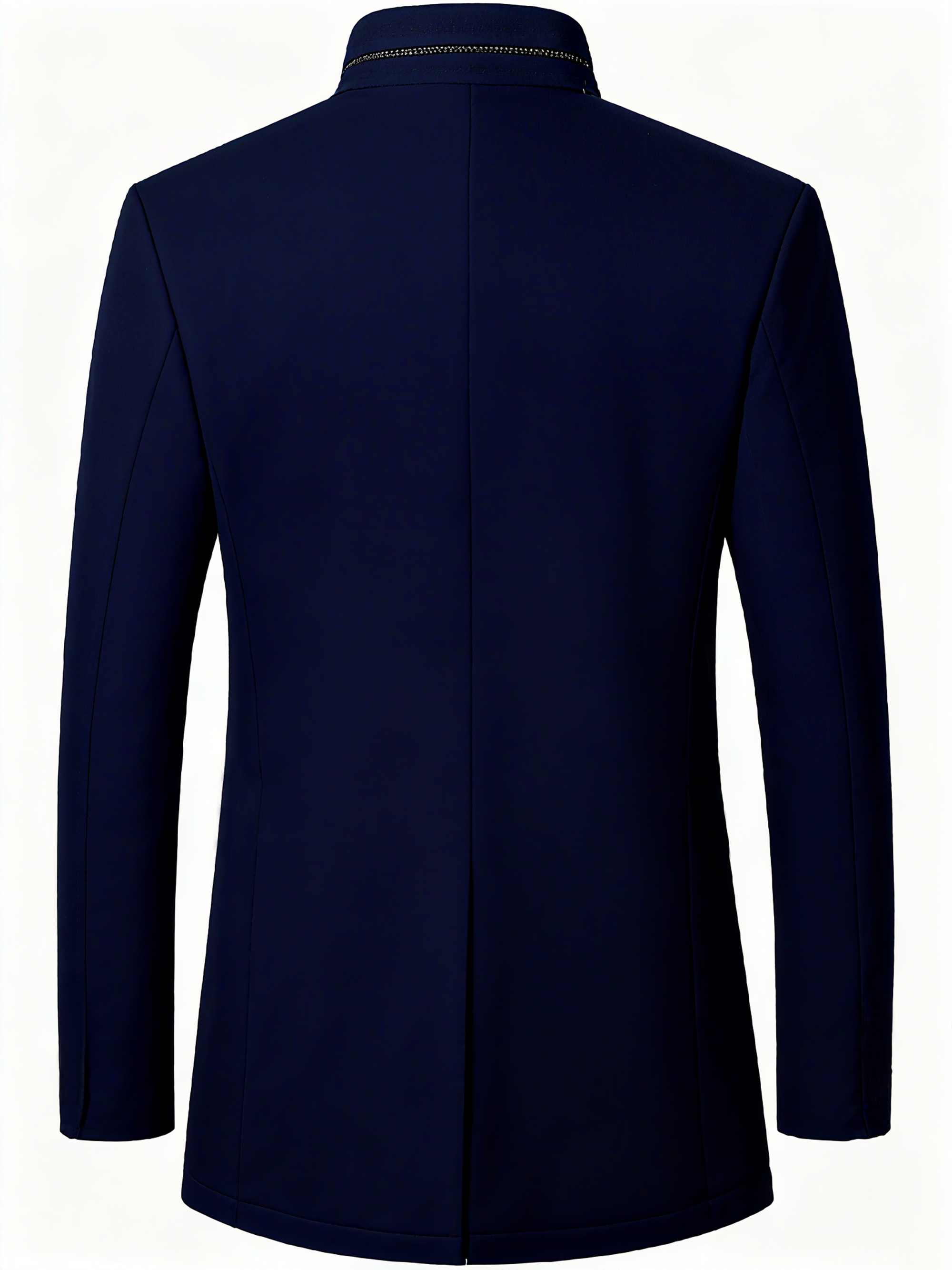Men's Stand Collar Dress Jacket - A Perfect Blend of Classic Elegance & Modern Versatility