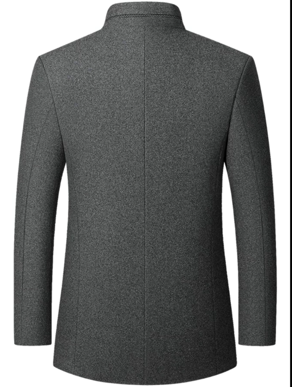 Men's Wool-Blend Coat - A Fusion of Elegance and Warmth for the Modern Gentleman