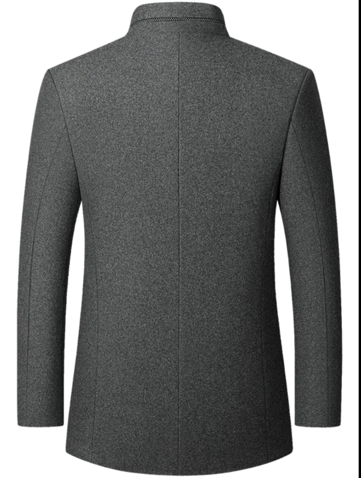 Men's Wool-Blend Coat - A Fusion of Elegance and Warmth for the Modern Gentleman