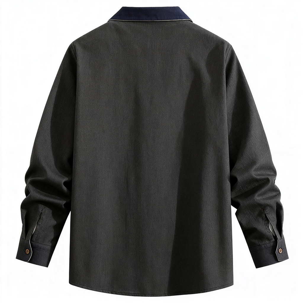 Men's Casual Shirt & Pants Set – Master Effortless Style with Sophisticated Details