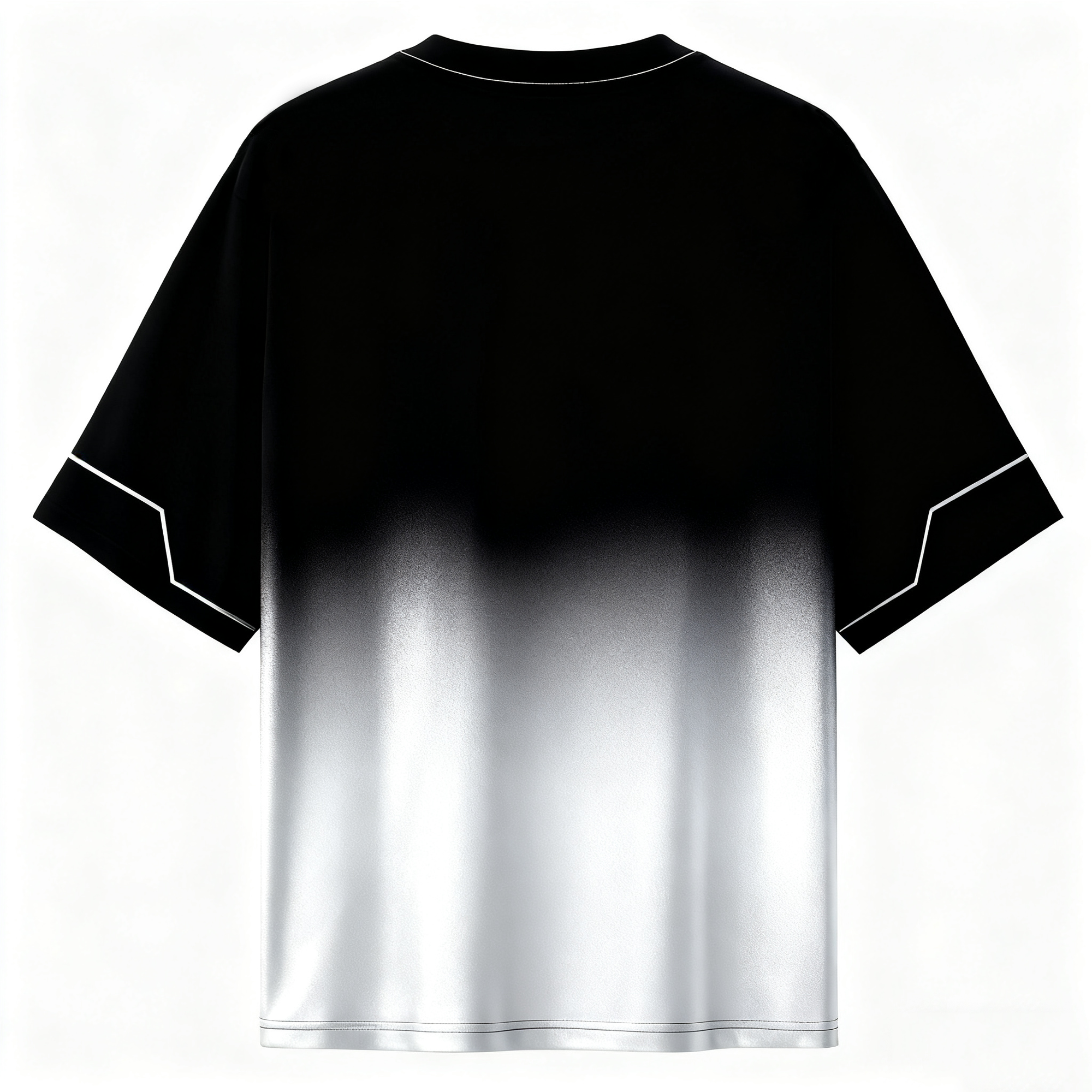 Men's Street Art Gradient T-Shirt: Futuristic Design & Comfort for Urban Fashion Enthusiasts
