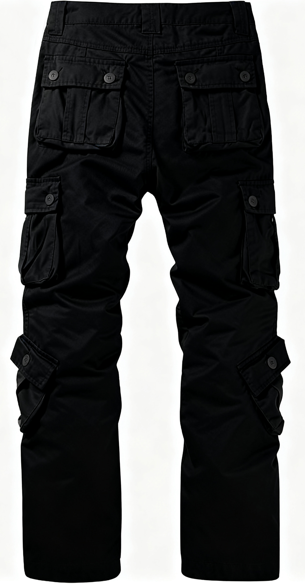 Men's Black Cargo Pants - Tactical Style with Unbeatable Functionality for Every Adventure