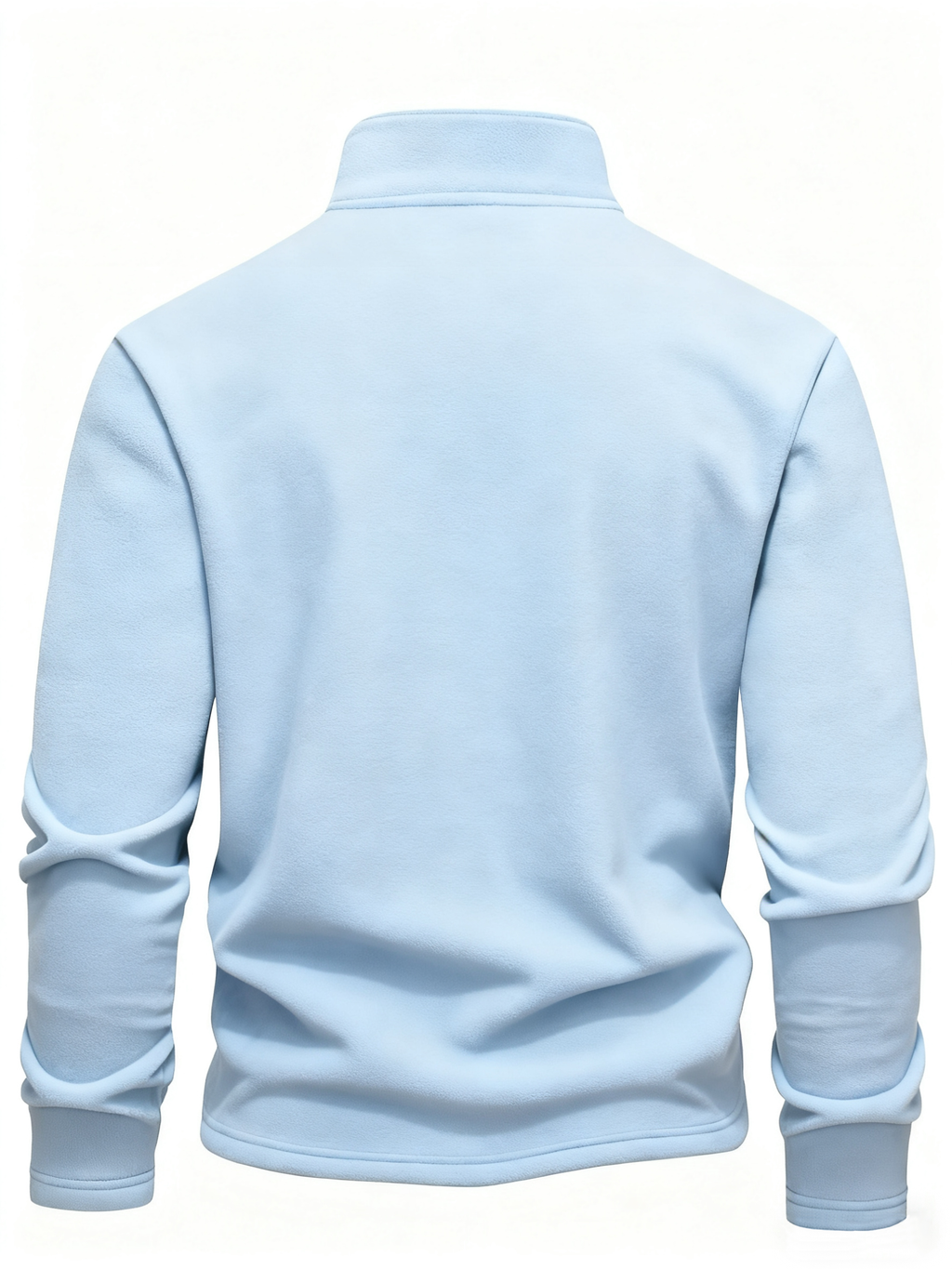 Men's Quarter-Zip Fleece Pullover: Business Casual Elegance Meets Cozy Comfort for the Modern Gentleman