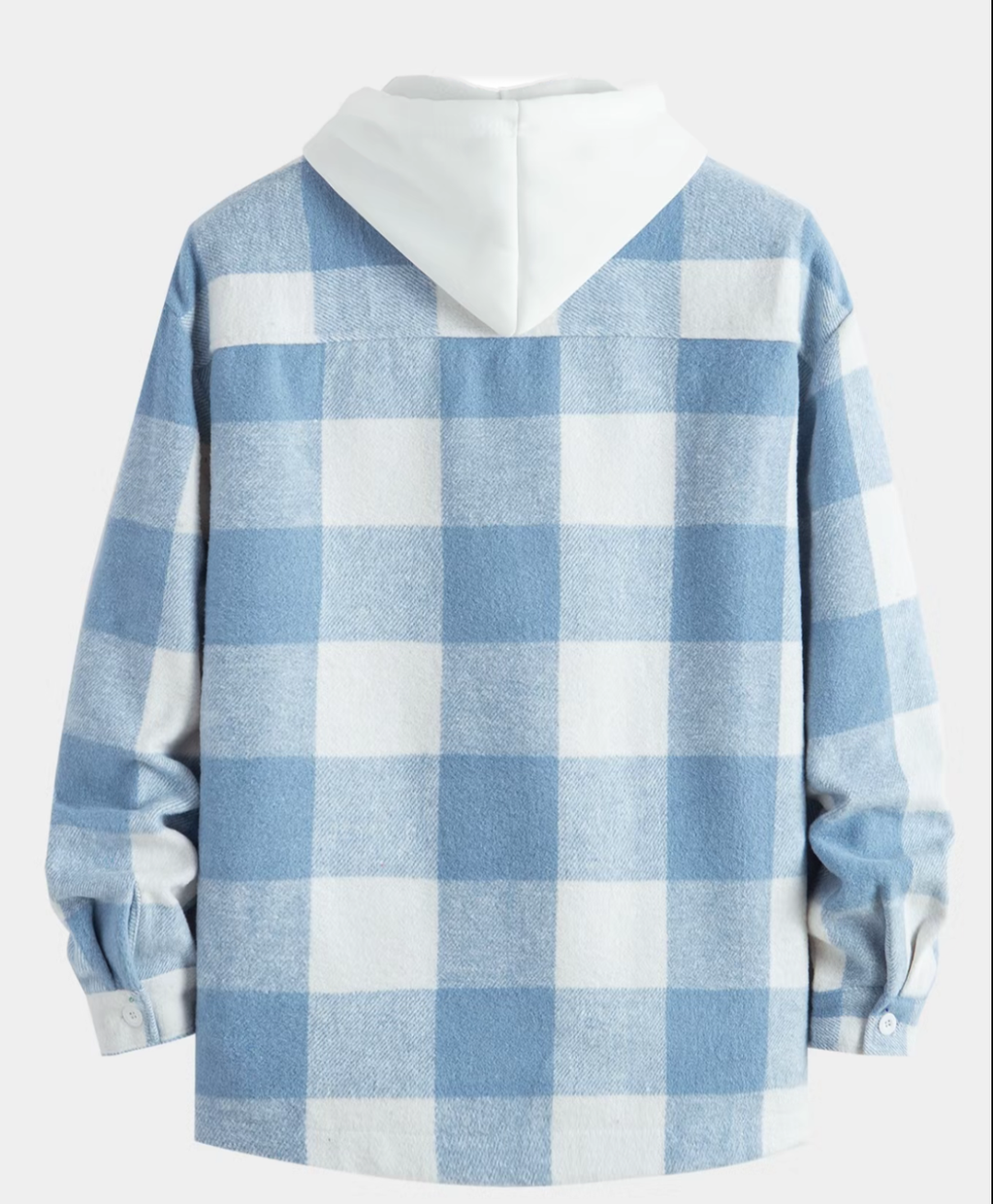 Men's Plaid Shirt & Hoodie Set – The Ultimate Layered Look for Effortless Street Style & Cozy Comfort