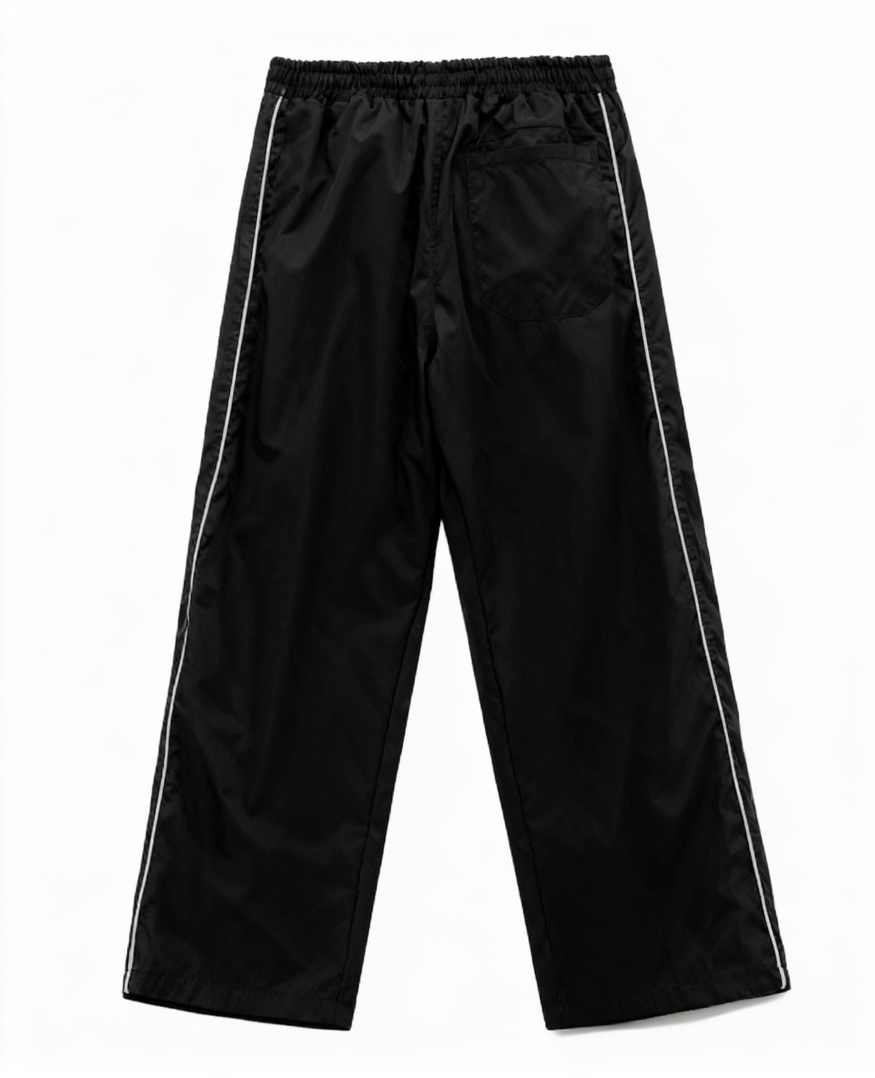 Men's Retro Sporty Wide-Leg Track Pants - Elevate Your Street Style & Daily Comfort