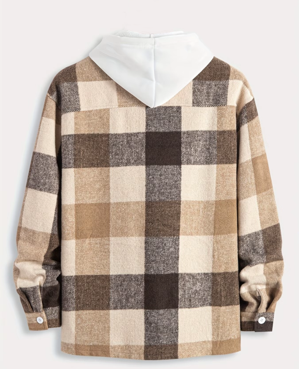 Men's Plaid Shacket and Hoodie Set: Effortless Style for Casual & Trendy Looks