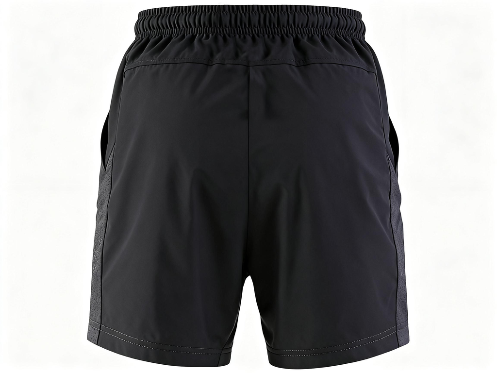 Men's Black Athletic Shorts - Your Go-To for Performance & Style