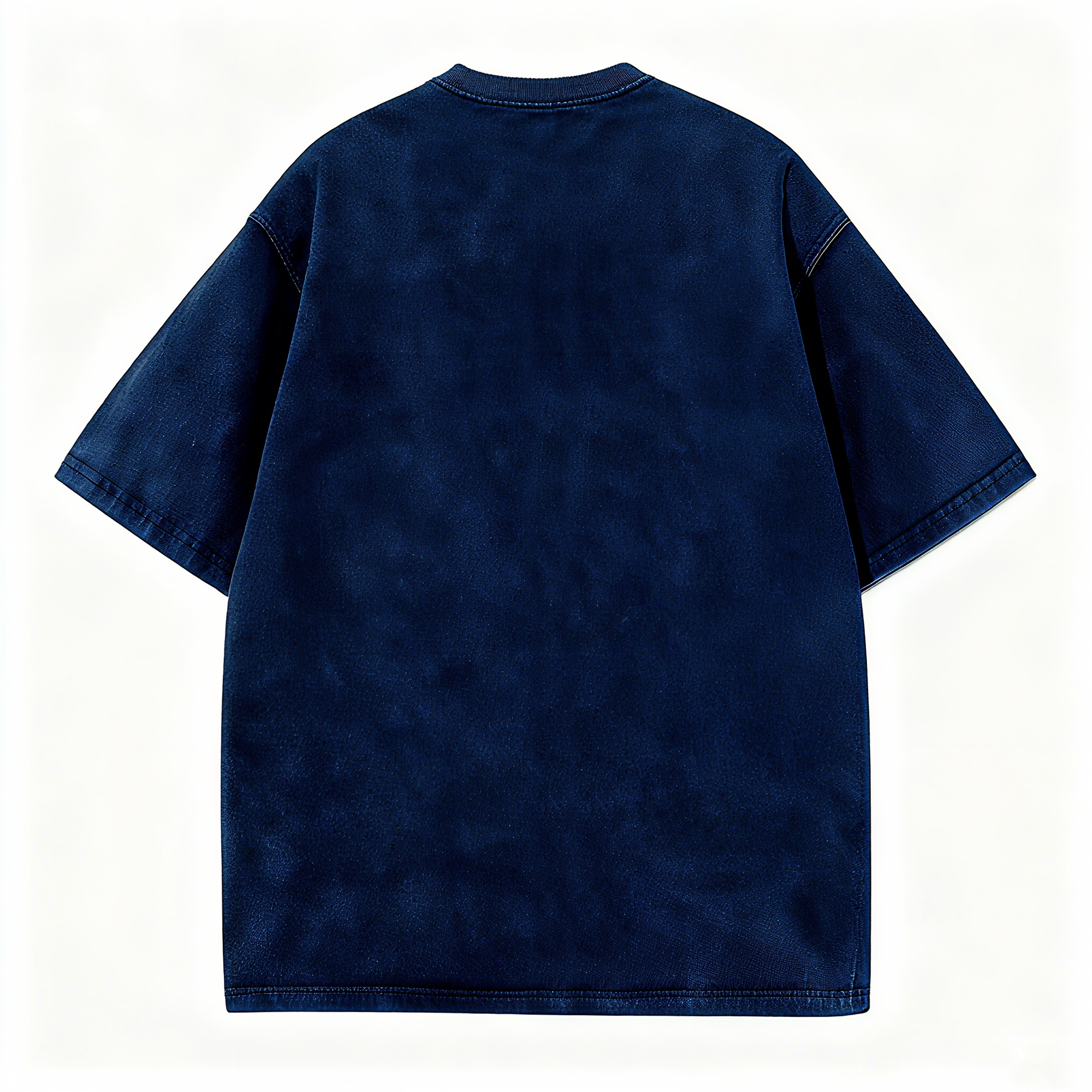 Vintage Washed Navy Oversized T-Shirt: Retro Aesthetic & Laid-Back Streetwear Vibes