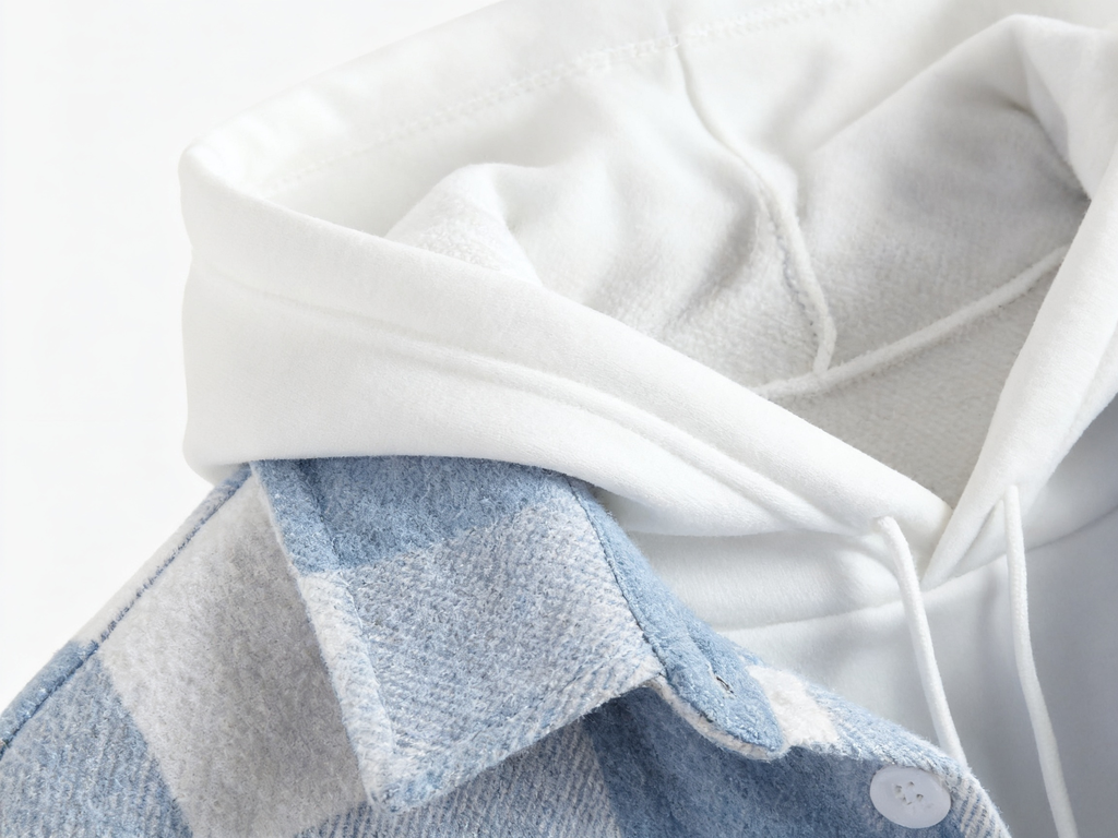 Men's Plaid Shirt & Hoodie Set – The Ultimate Layered Look for Effortless Street Style & Cozy Comfort