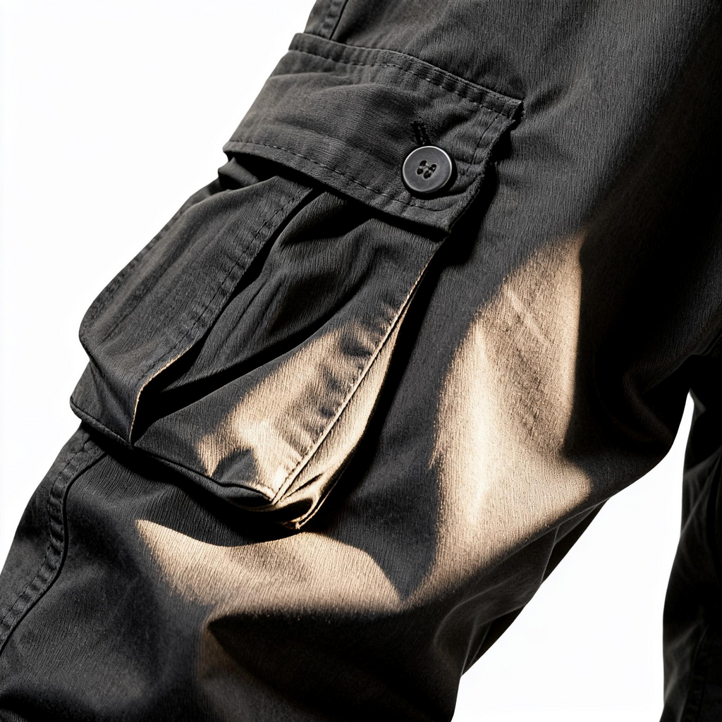 Men's Multi-Pocket Cargo Pants: Tactical Aesthetics & Daily Practicality in One