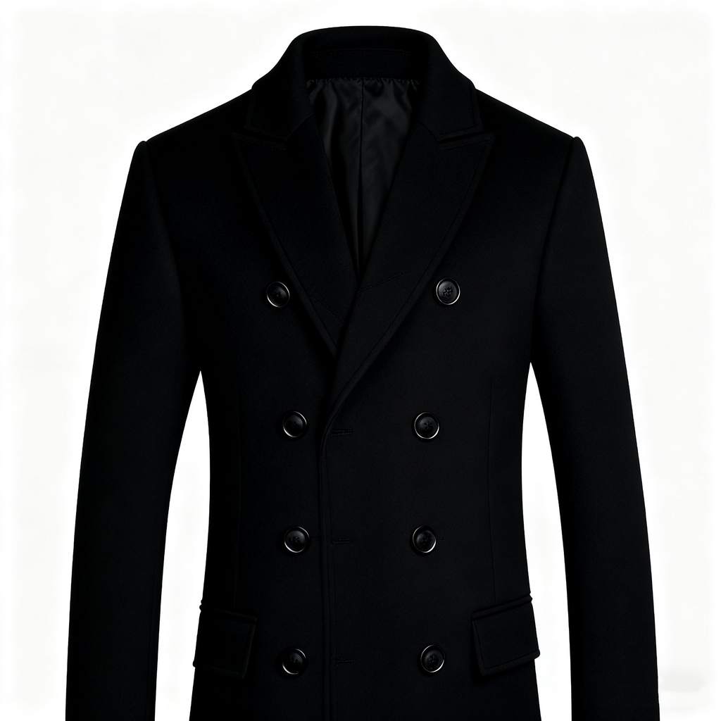 Men's Double-Breasted Trench Coat - Timeless Elegance for Every Formal & Casual Occasion