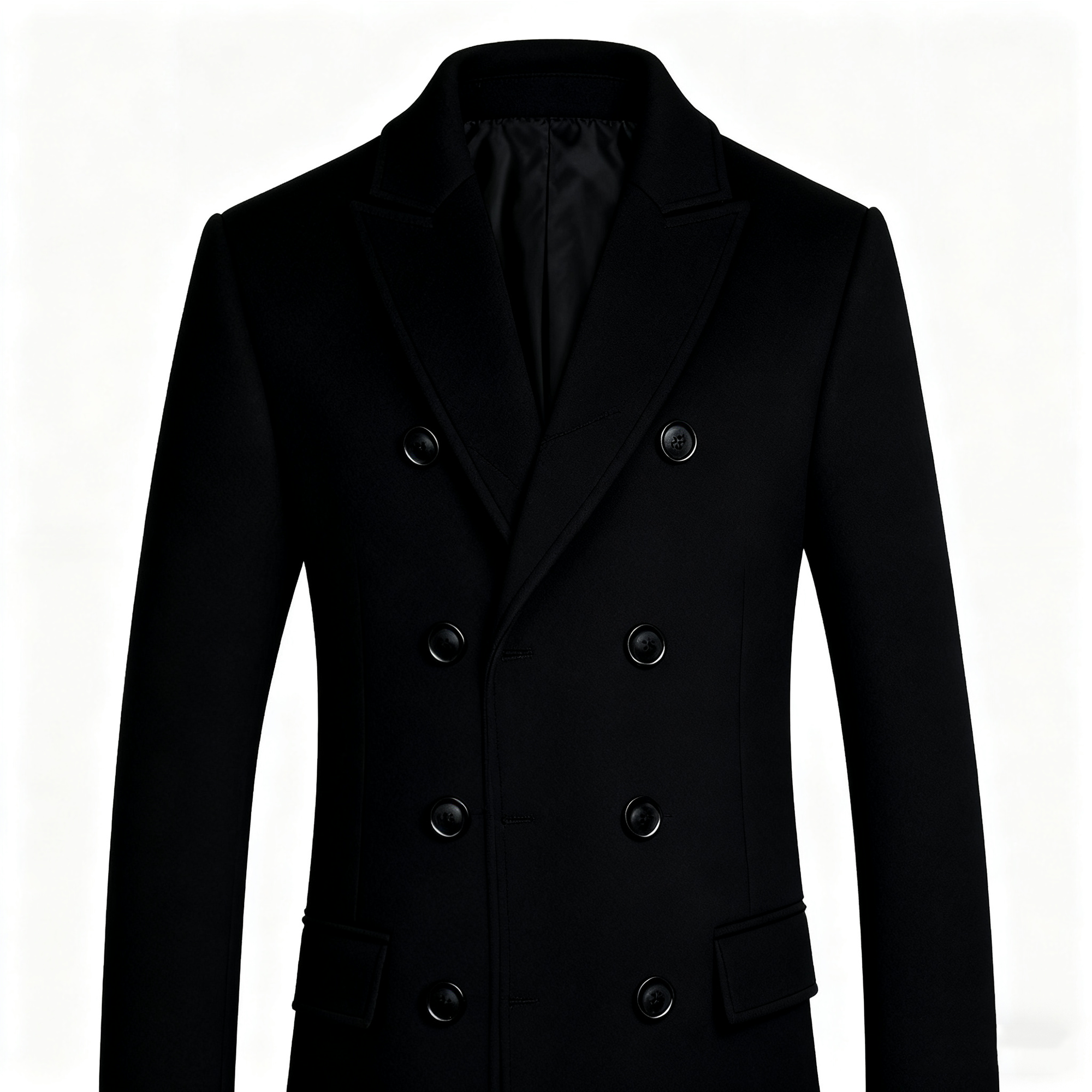 Men's Double-Breasted Trench Coat - Timeless Elegance for Every Formal & Casual Occasion